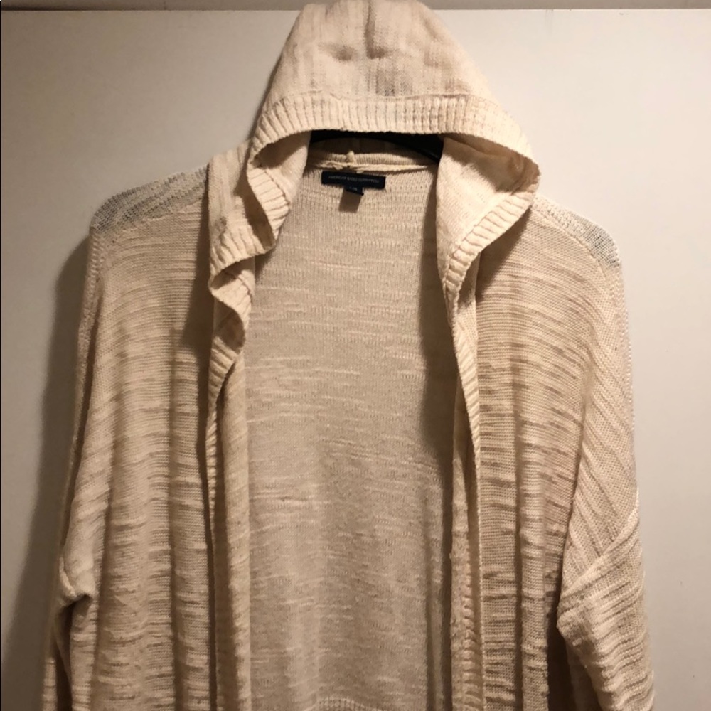 American Eagle Hooded Cardigan